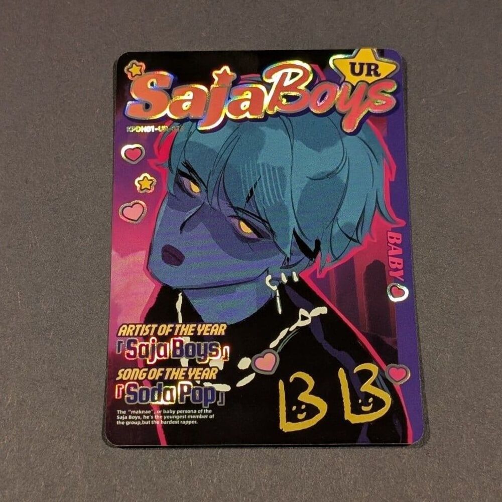 Kayou K-Pop Demon Hunters Baby Saja Boys UR Card KPDH01-UR-013
